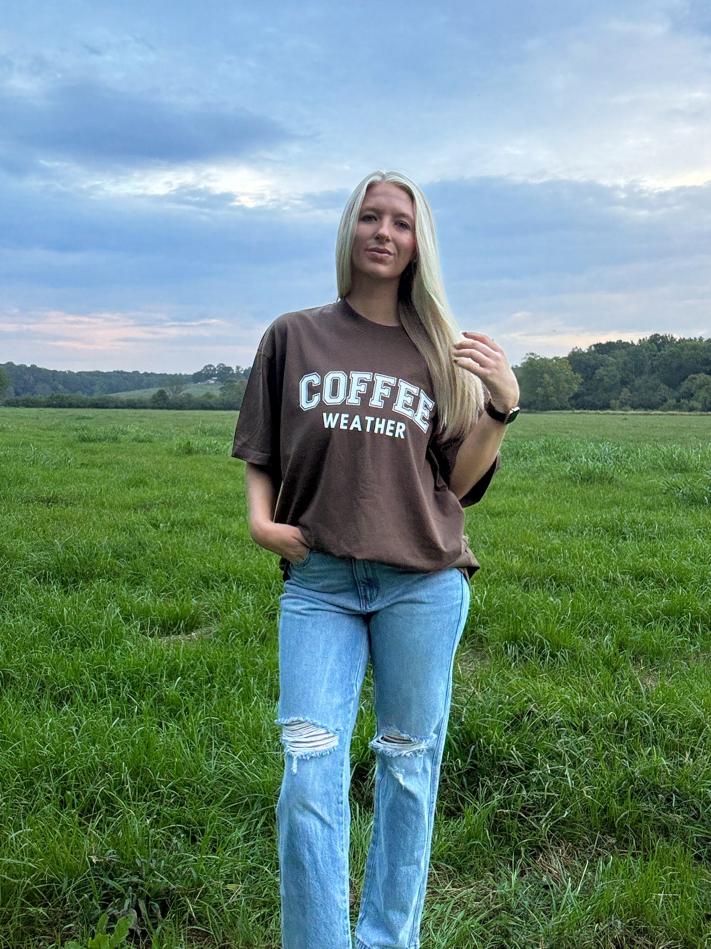 Coffee Weather Graphic Tee