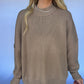 Cozy Classic Oversized Sweater - Mocha