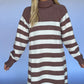 Stacy Striped Knit Sweater Dress