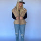 Cozy Up Sherpa Vest - Beige