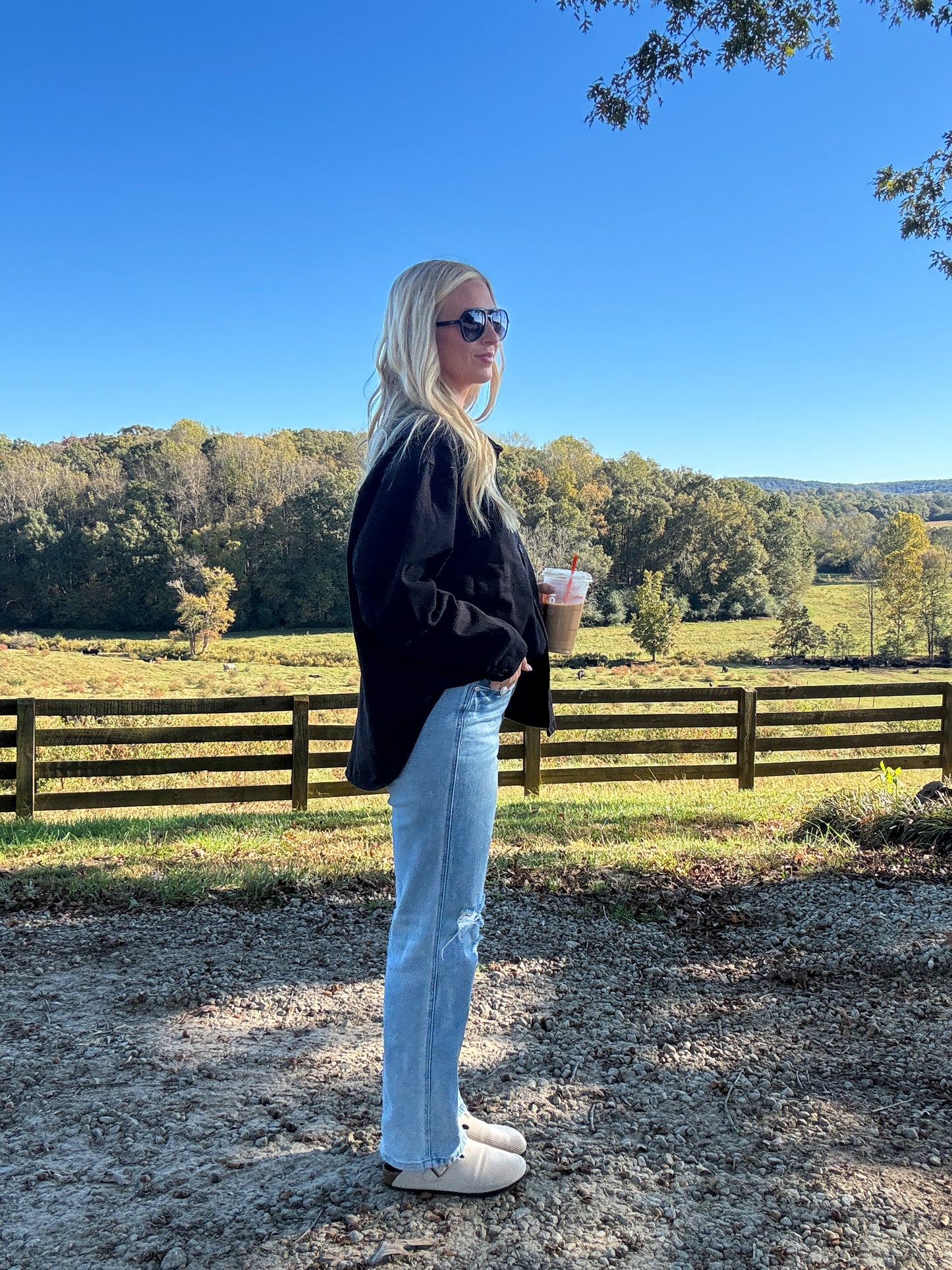 Dutton Button Down - Black