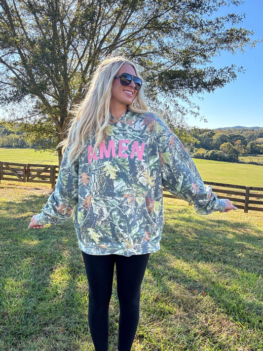 AMEN Camo Hoodie