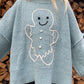 Gingerbread Cookie Oversized Sweater