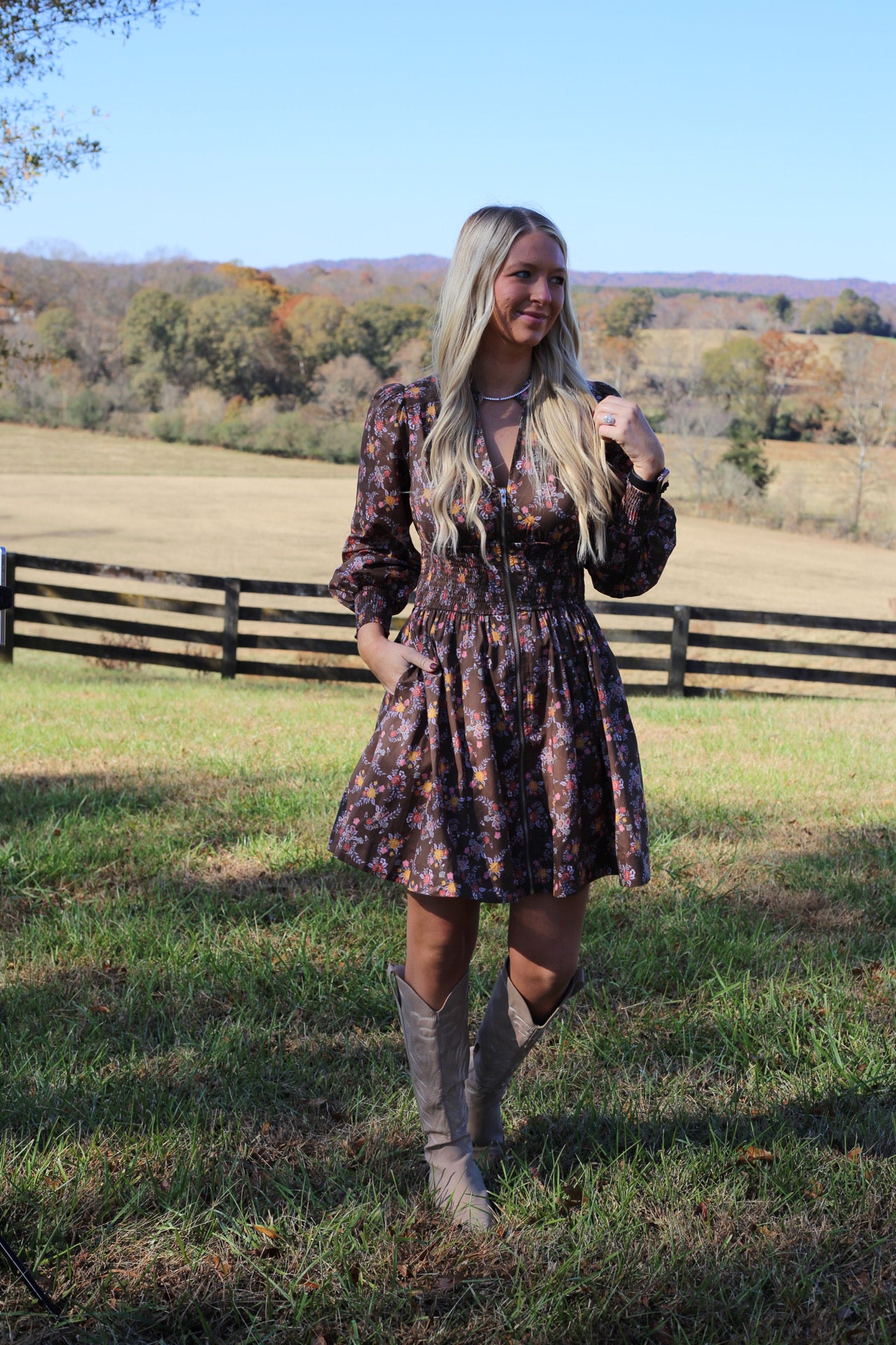 Kara Floral Mini Dress