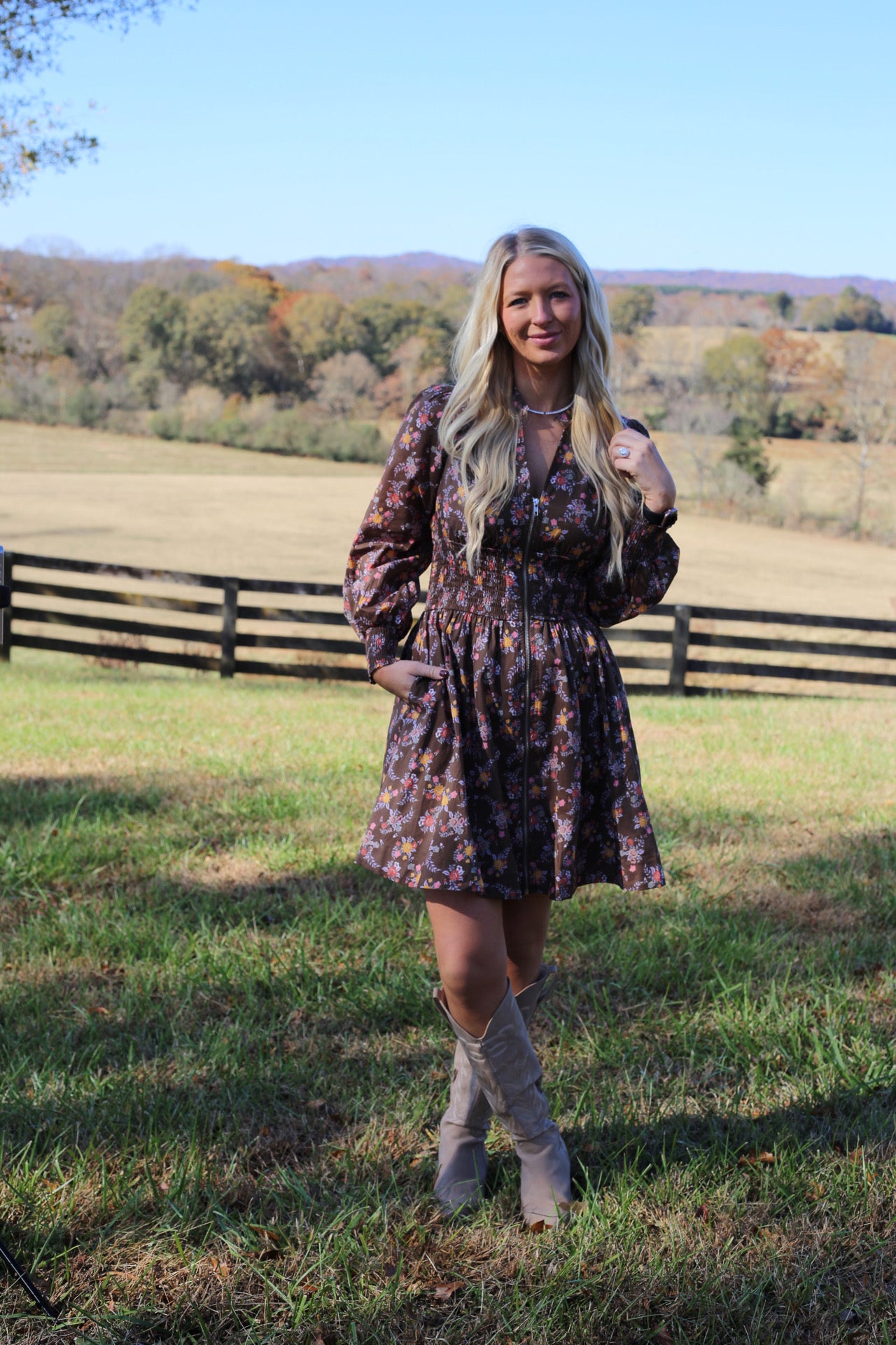 Kara Floral Mini Dress