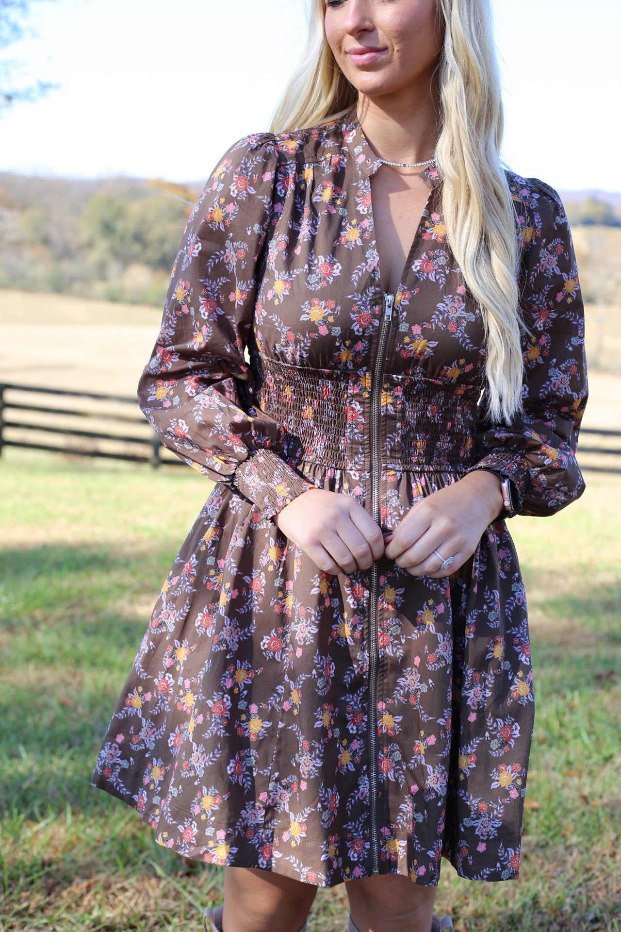 Kara Floral Mini Dress