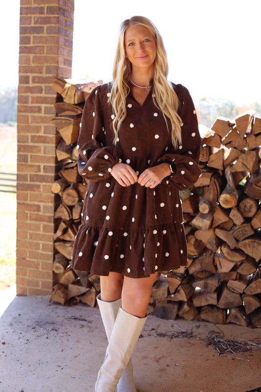 Penny Polka Dot Mini Dress