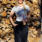 Allie Woodland Camo Baby Tee