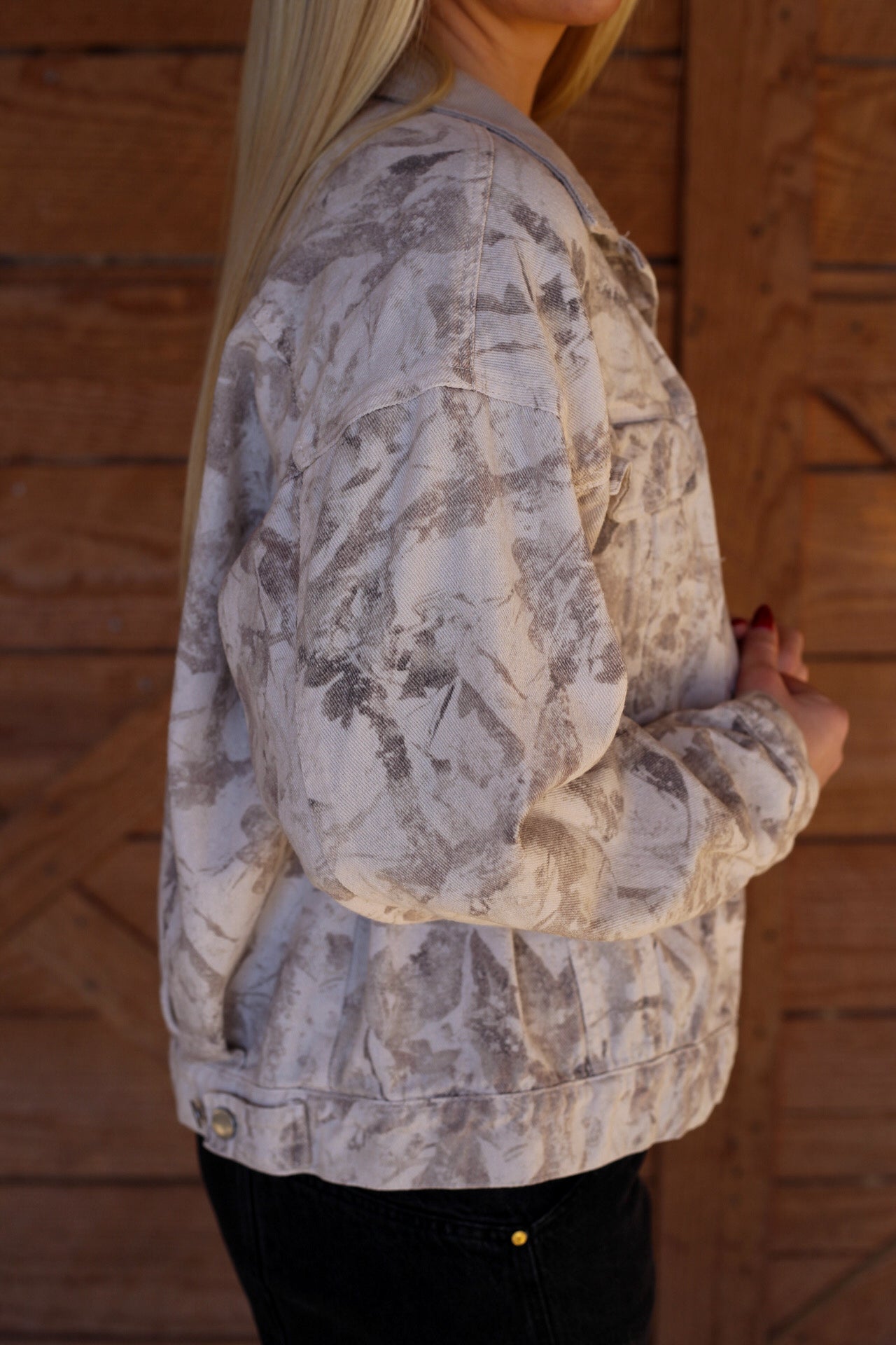 Scout Camo Jacket - Cream/Tan