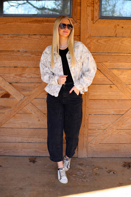 Scout Camo Jacket - Cream/Tan