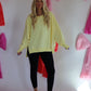 Scarlet Oversized Pullover - Yellow