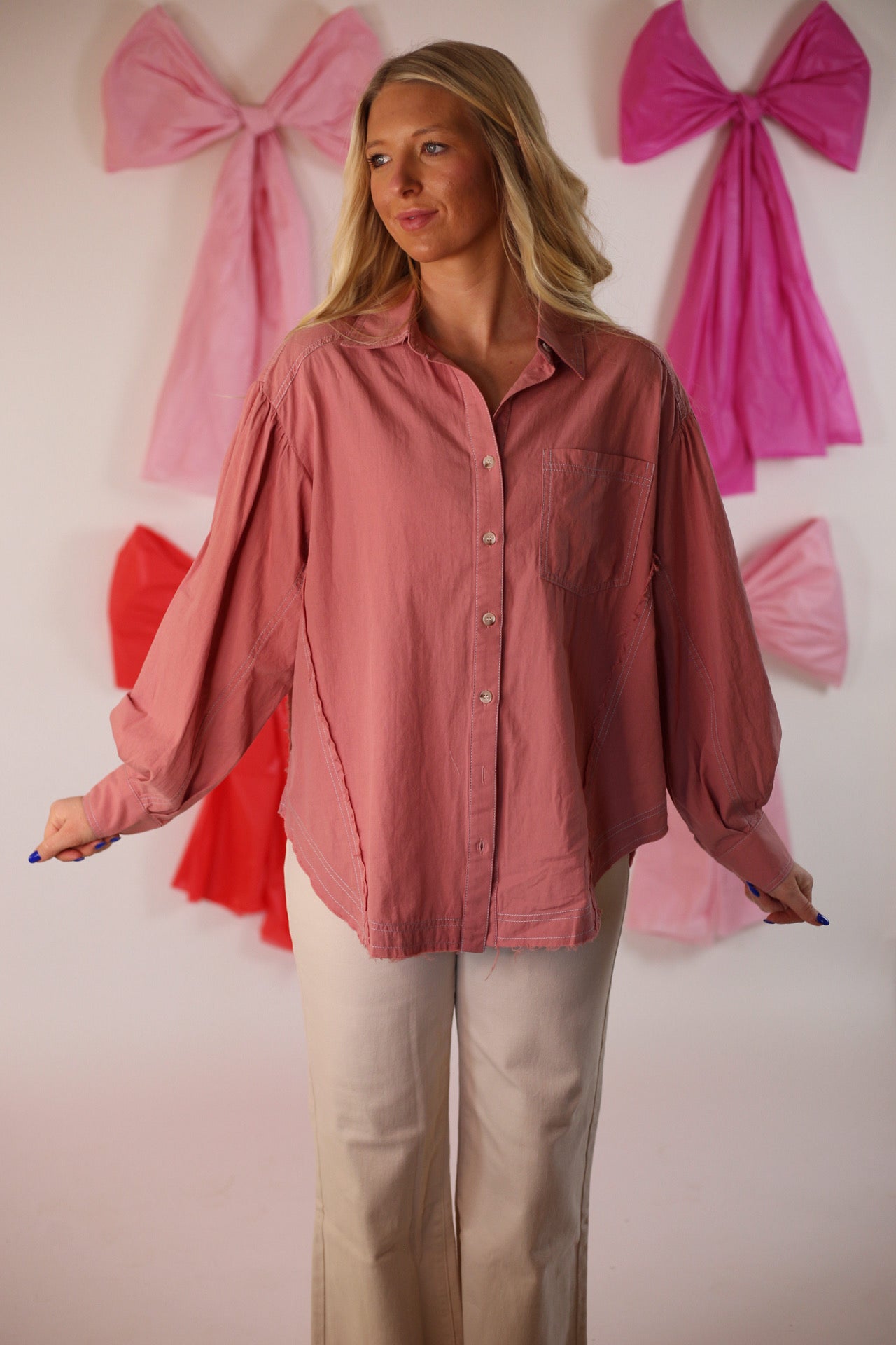 Finishing Touch Button Down