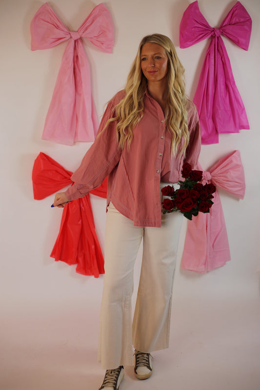 Finishing Touch Button Down