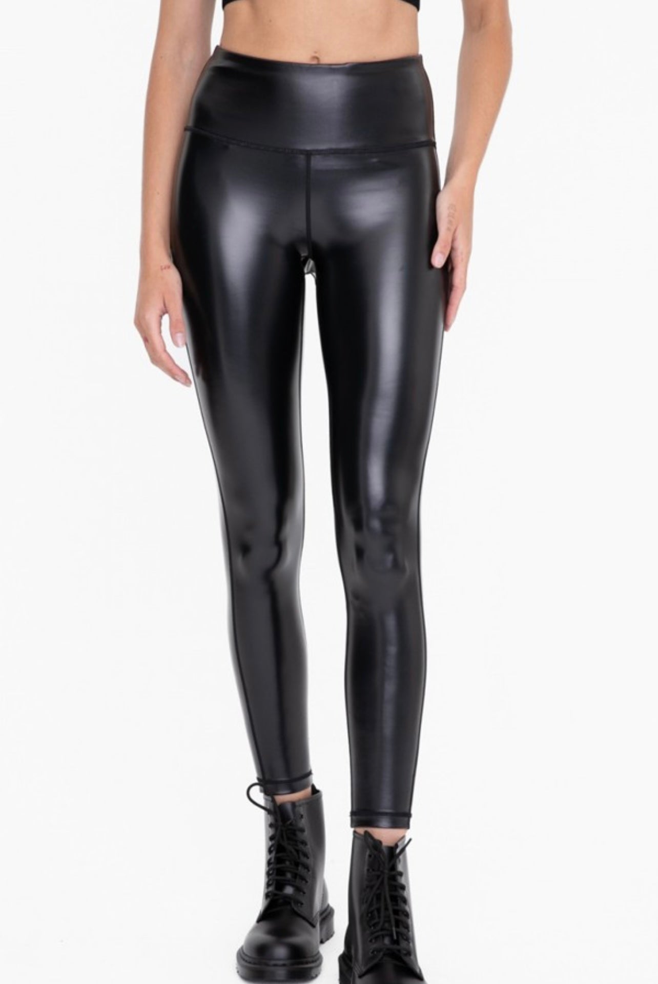 Rocco Faux Leather Leggings