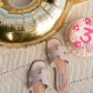 Lila Flat Sandals - Beige