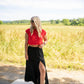 Summertime Waves Maxi Skirt