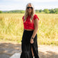 Summertime Waves Maxi Skirt