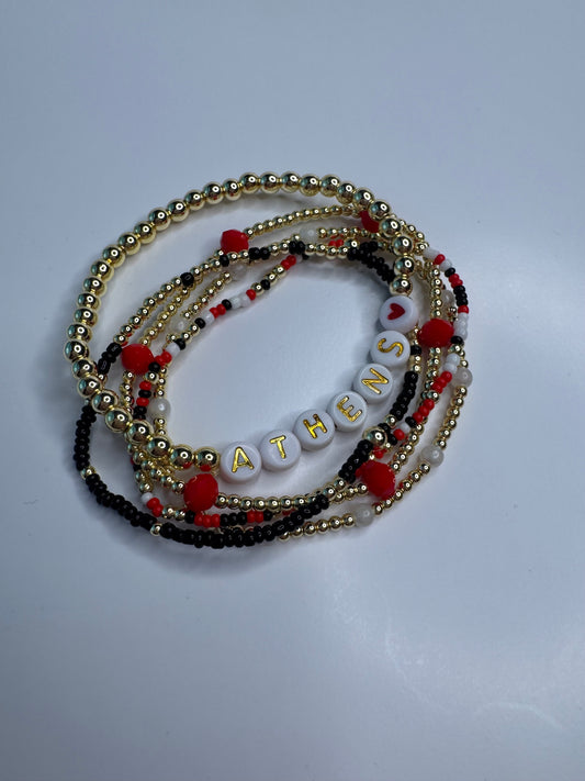 Athens Sideline Bracelet Stack