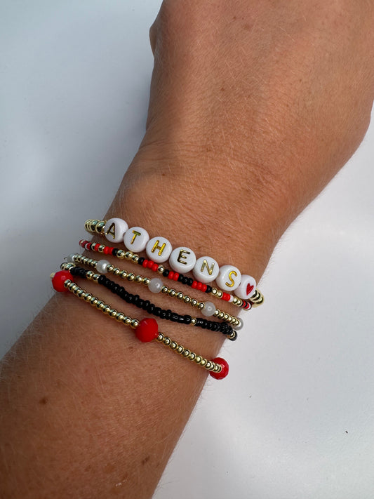Athens Sideline Bracelet Stack