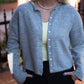 Blair Long Sleeve Cardigan - Grey