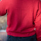 Blair Long Sleeve Cardigan - Red