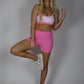 Solid Core Biker Shorts - Hot Pink