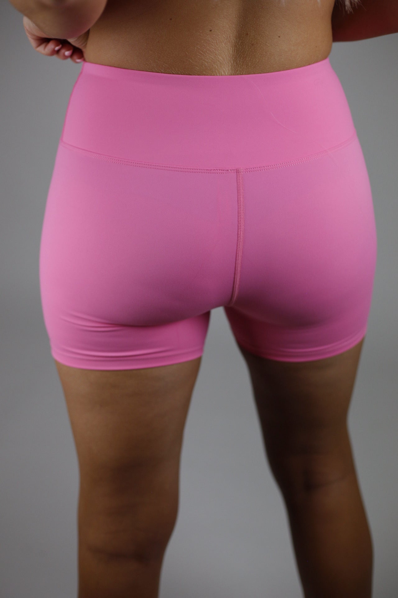Solid Core Biker Shorts - Hot Pink