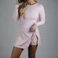 On The Go Tie Romper - Pink