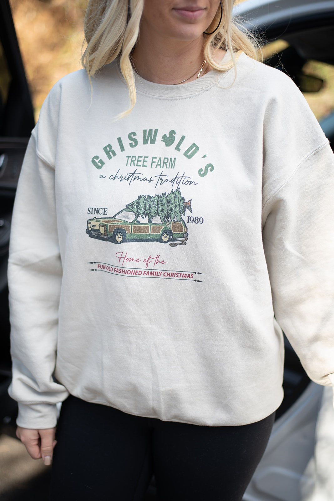 Griswold's Tree Farm Crewneck Graphic