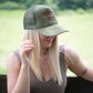 "Cowboy Hat" Trucker - Olive