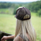 "Coastal Cowgirl" Trucker Hat - Brown/Tan