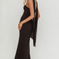 Smith Strapless Maxi Dress - Black