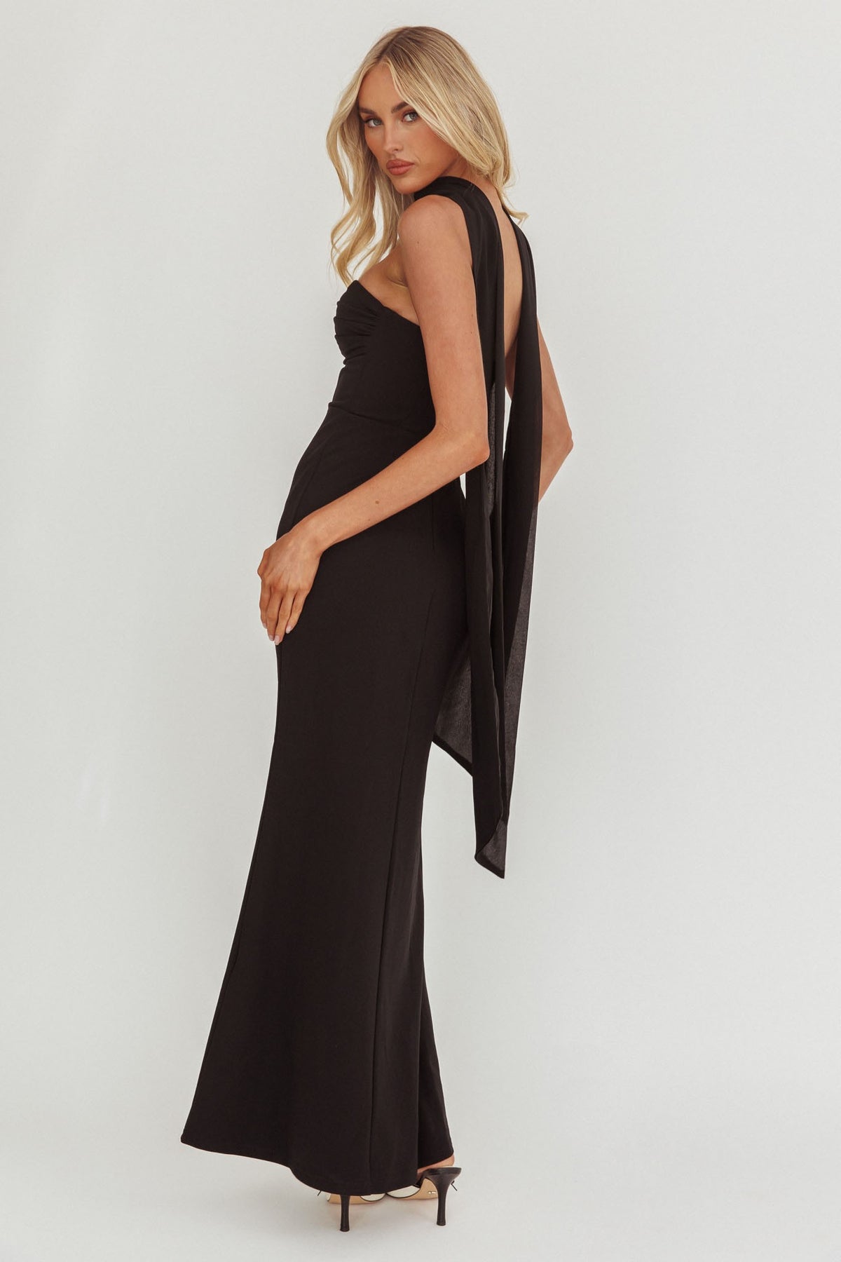 Smith Strapless Maxi Dress - Black