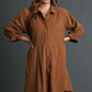 Brown Corduroy Dress FINAL SALE