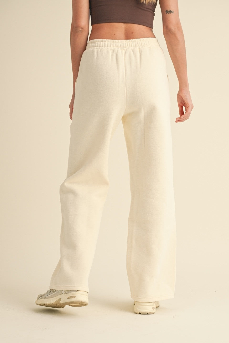 Sleep All Day Sweatpants - Cream