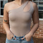 One Shoulder Bodysuit FINAL SALE