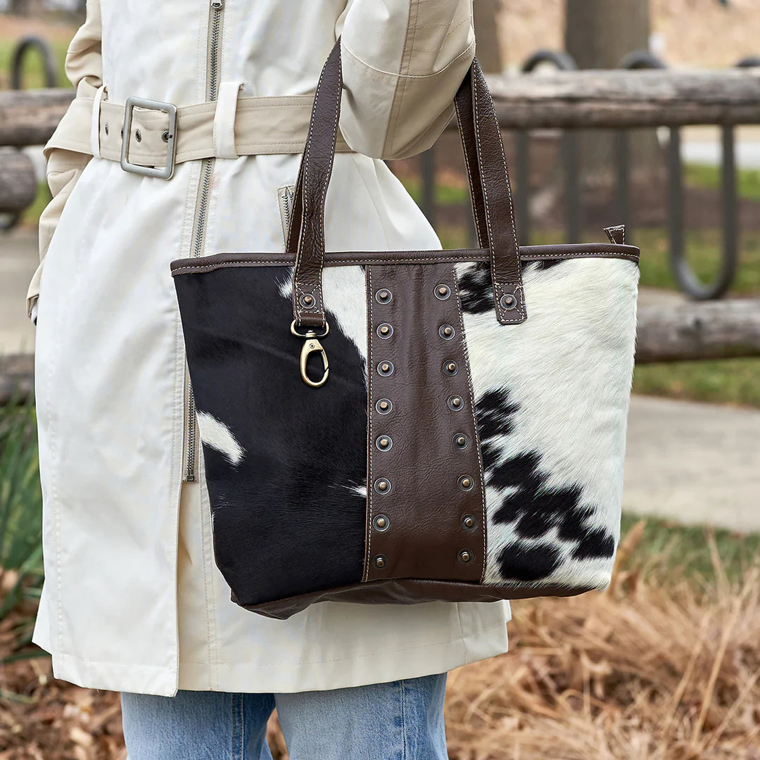 Genuine Leather & Cowhide Hairon Tote bag