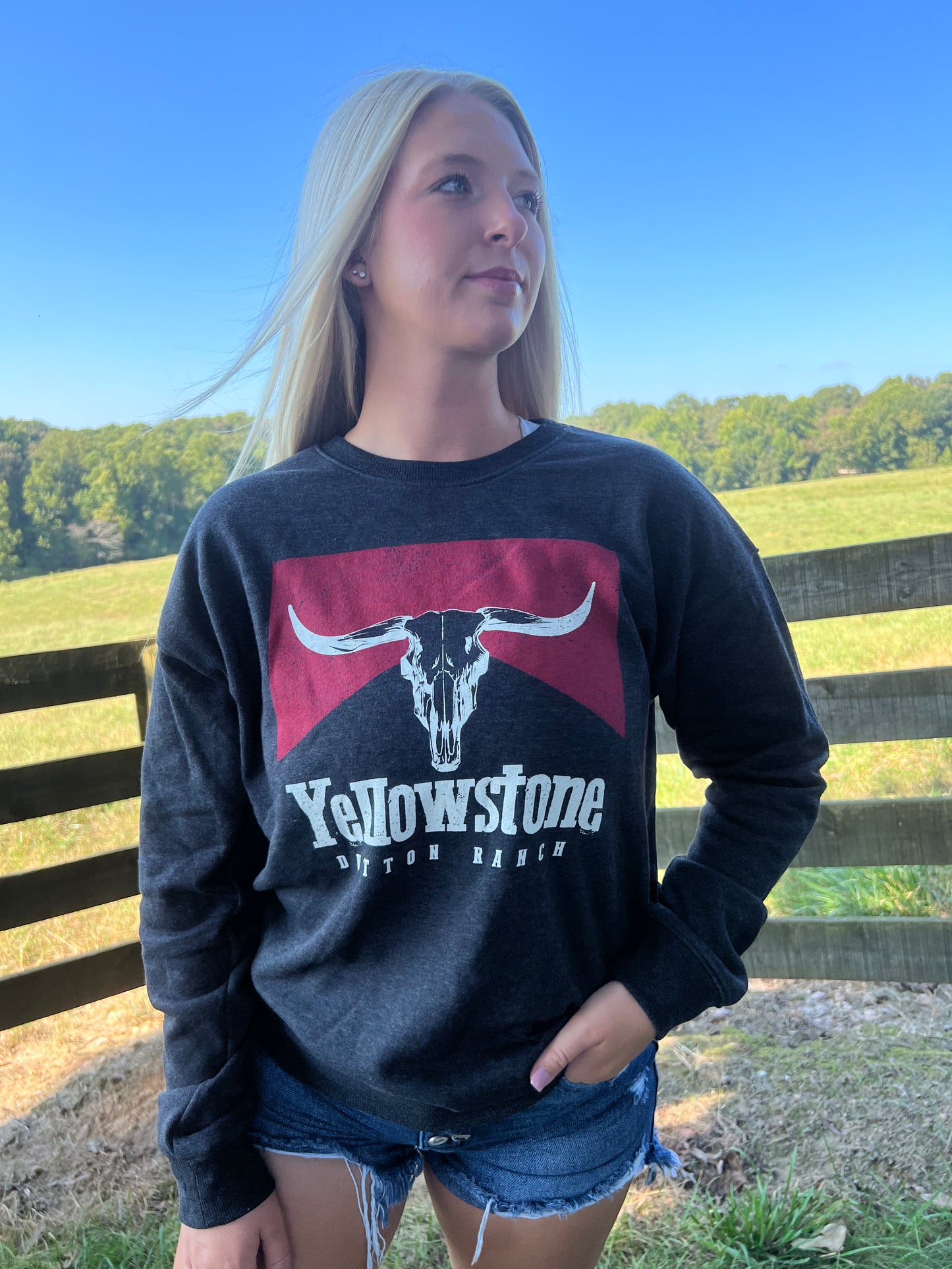 Yellowstone Crew Neck Sweatshirt