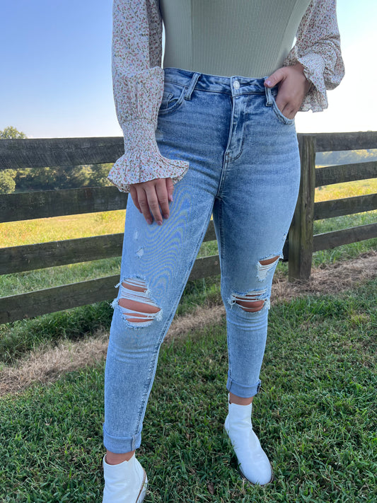 Mine High Rise Skinny Jean FINAL SALE