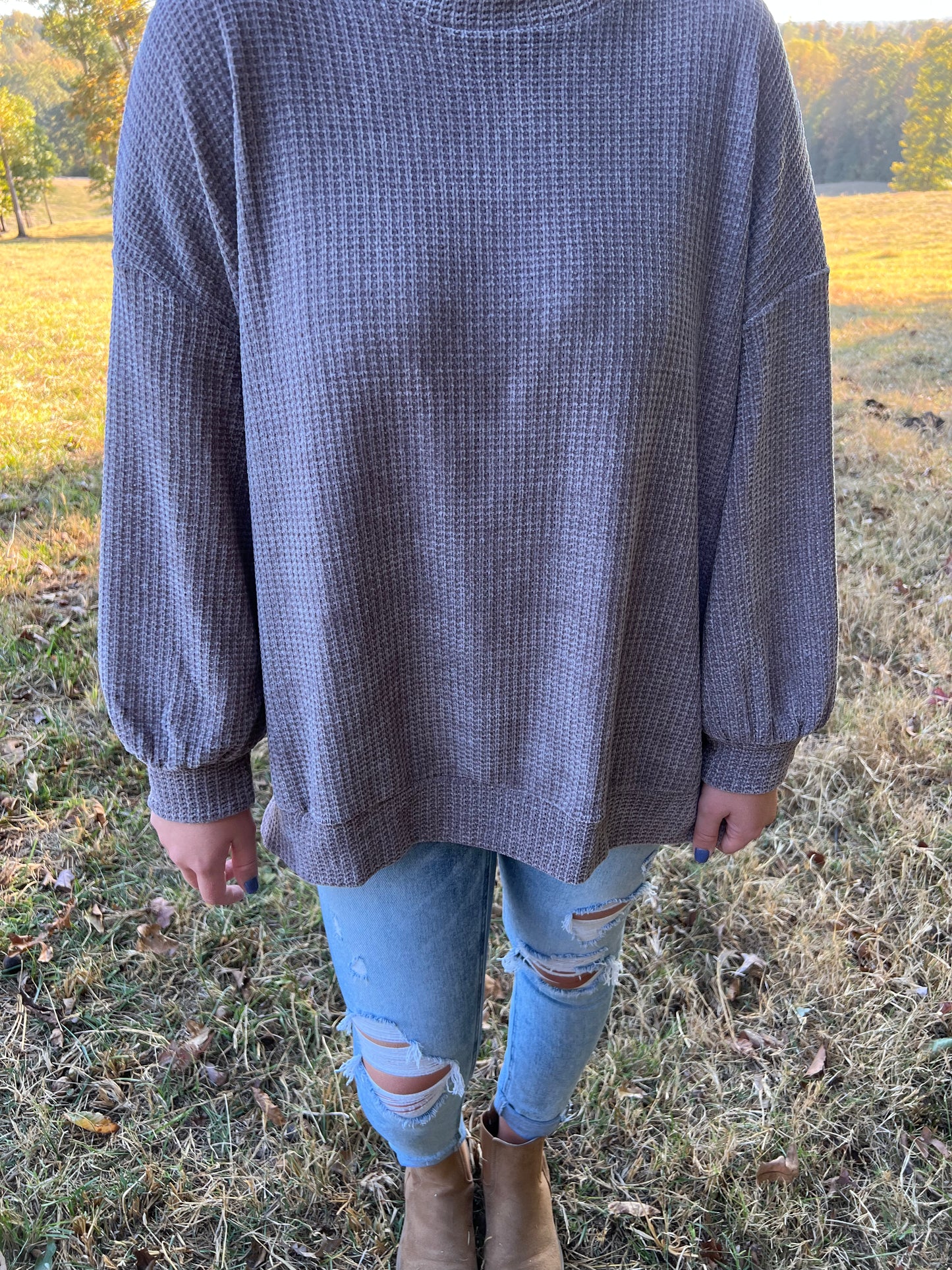 Chenille Sweater FINAL SALE