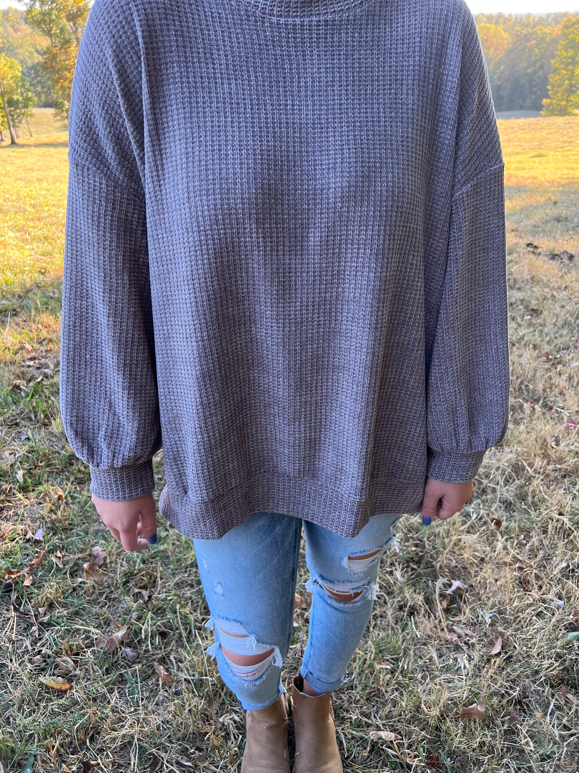Chenille Sweater - FINAL SALE