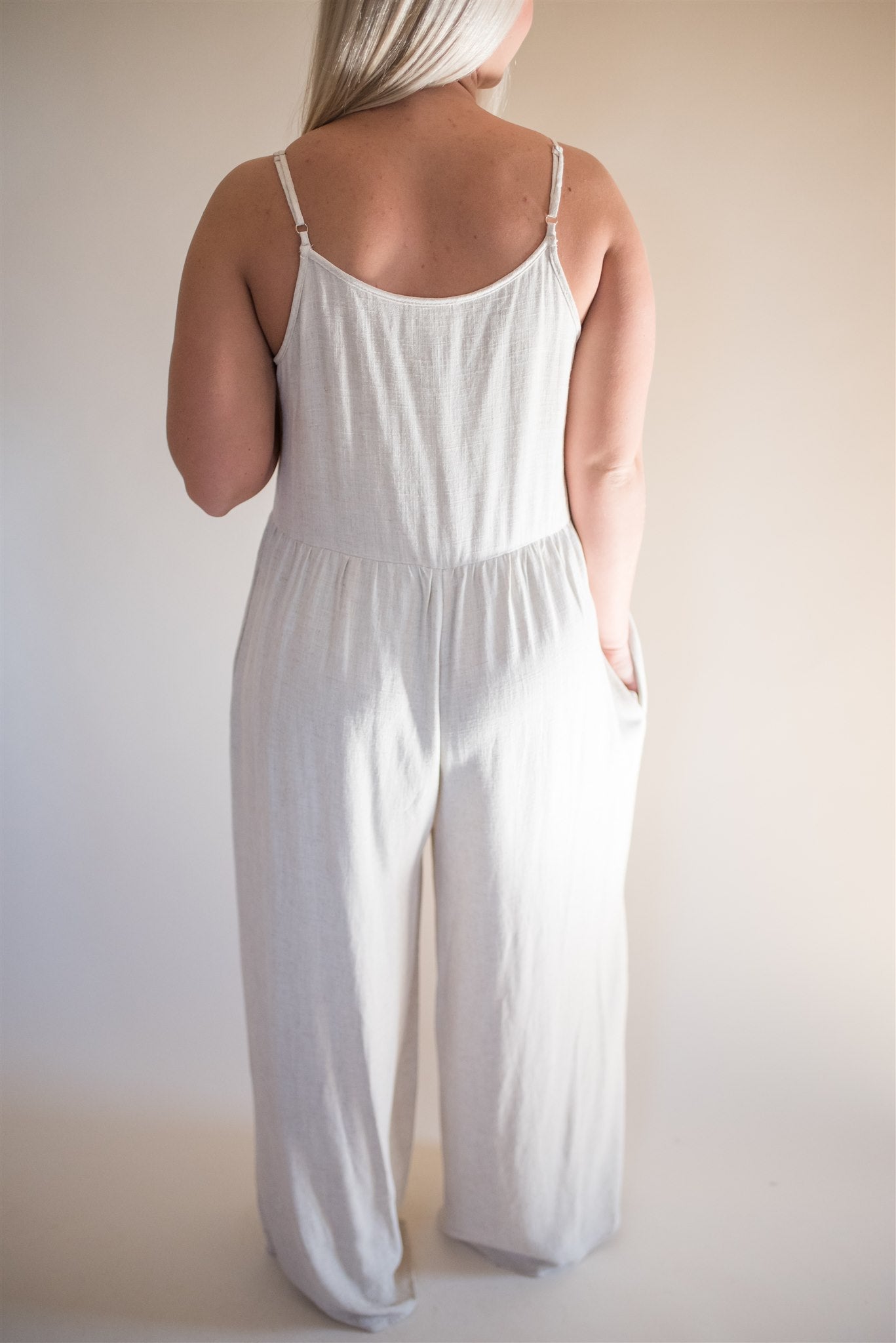 Everyday Brunch Linen Jumpsuit FINAL SALE